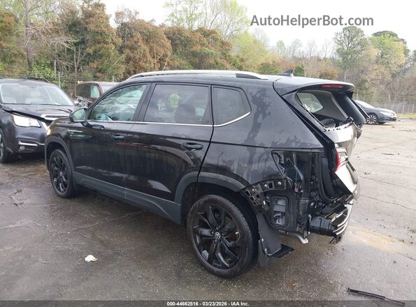 3VVEX7B26RM003327 2024 VOLKSWAGEN TAOS Черный Задняя левая четверть