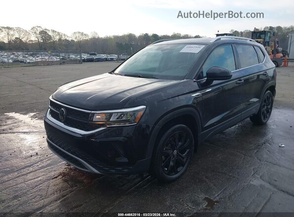 3VVEX7B26RM003327 2024 VOLKSWAGEN TAOS Черный Передняя левая четверть