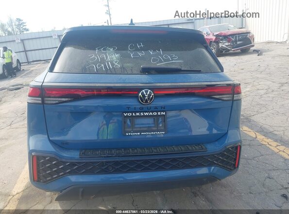 3VVHR7RM4SM060193 2025 VOLKSWAGEN TIGUAN Синий 