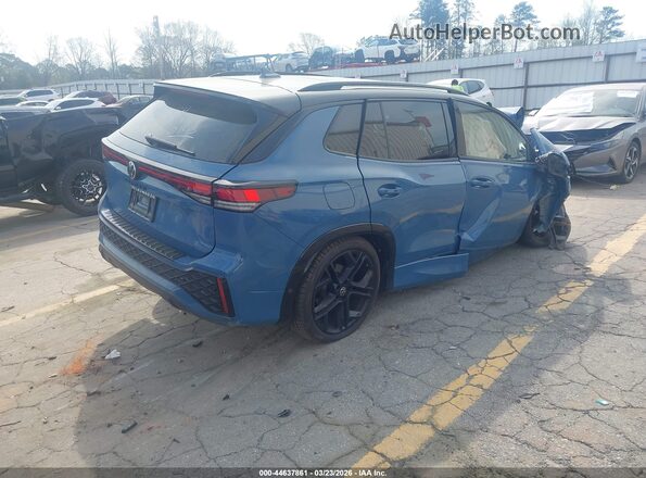 3VVHR7RM4SM060193 2025 VOLKSWAGEN TIGUAN Синий Задняя правая четверть