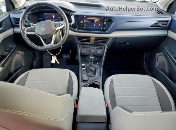 3VVLX7B24NM035405 2022 VOLKSWAGEN TAOS White Vista del salpicadero