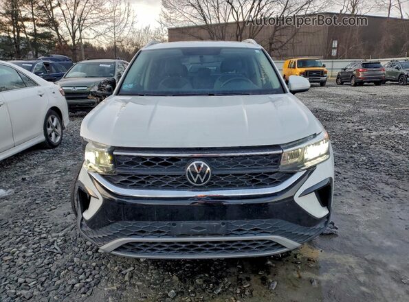 3VVLX7B24NM035405 2022 VOLKSWAGEN TAOS White Vista frontal