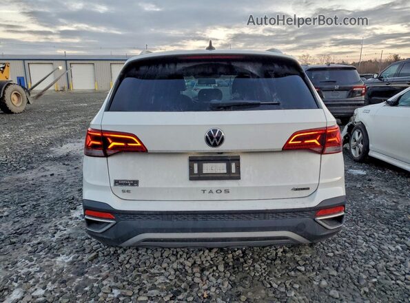 3VVLX7B24NM035405 2022 VOLKSWAGEN TAOS White Vista trasera