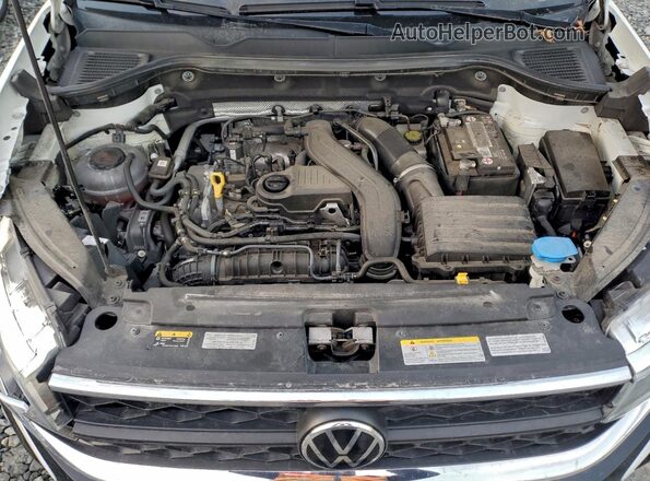 3VVLX7B24NM035405 2022 VOLKSWAGEN TAOS White Vista del compartimento del motor