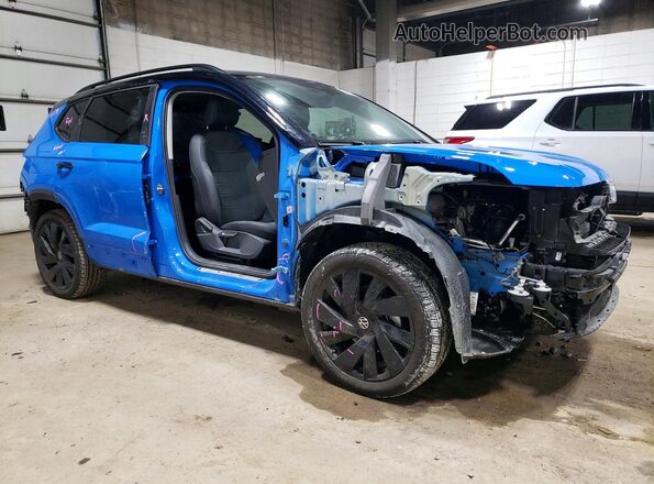 3VVLX7B29RM084072 2024 VOLKSWAGEN TAOS Blue Przód prawy