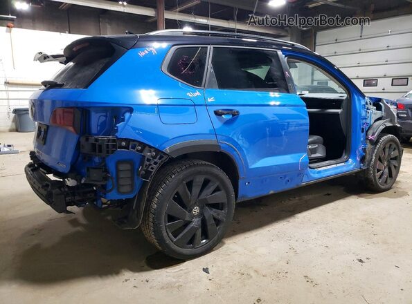 3VVLX7B29RM084072 2024 VOLKSWAGEN TAOS Blue Tył prawy