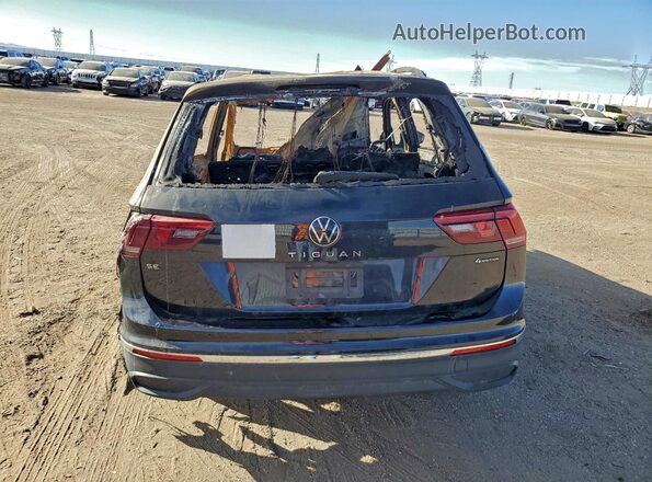 3VVMB7AX0PM029751 2023 VOLKSWAGEN TIGUAN Black უკანა ხედი