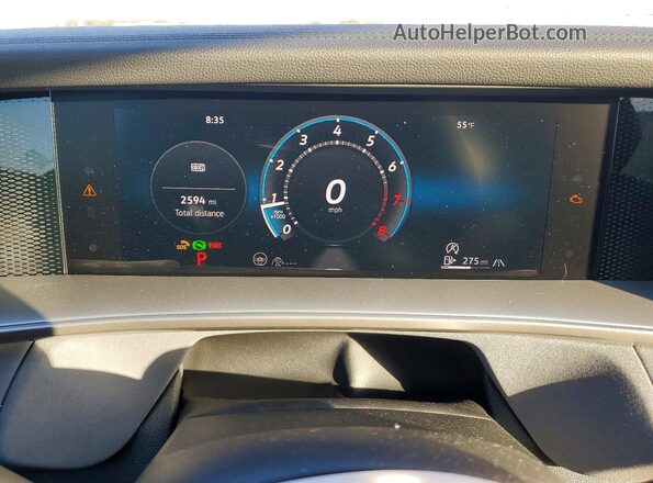 3VVMR7RM5SM062579 2025 VOLKSWAGEN TIGUAN Черный Вид щитка приборов