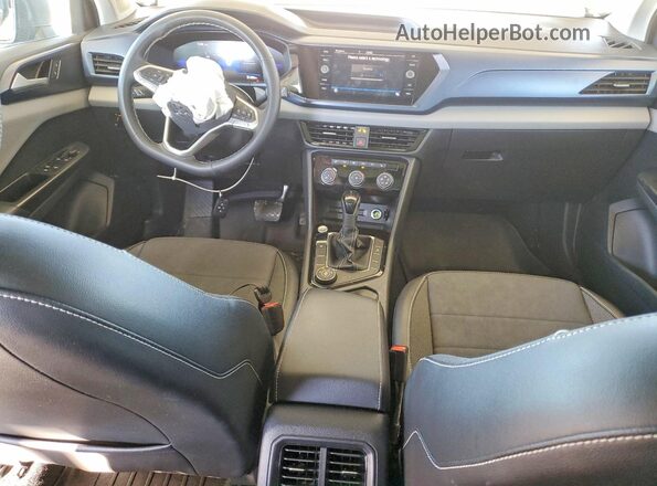 3VVNX7B2XPM335817 2023 VOLKSWAGEN TAOS Серый Вид панели приборов
