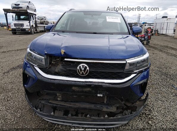 3VVRX7B29NM044630 2022 VOLKSWAGEN TAOS Blue Widok zestawu wskaźników