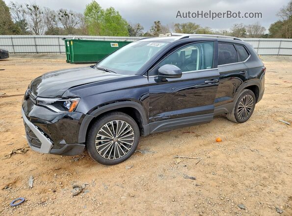 3VVSC7B23TM011682 2026 VOLKSWAGEN TAOS Black Առջևի ձախ երեք քառորդ տեսարան