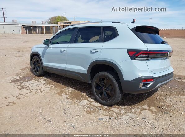 3VVSC7B25SM067055 2025 VOLKSWAGEN TAOS Синий Задняя левая четверть