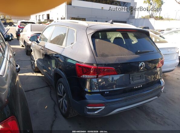 3VVSX7B27RM064608 2024 VOLKSWAGEN TAOS Черный Задняя левая четверть