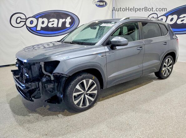 3VVSX7B29RM063346 2024 VOLKSWAGEN TAOS Серый Передняя левая четверть