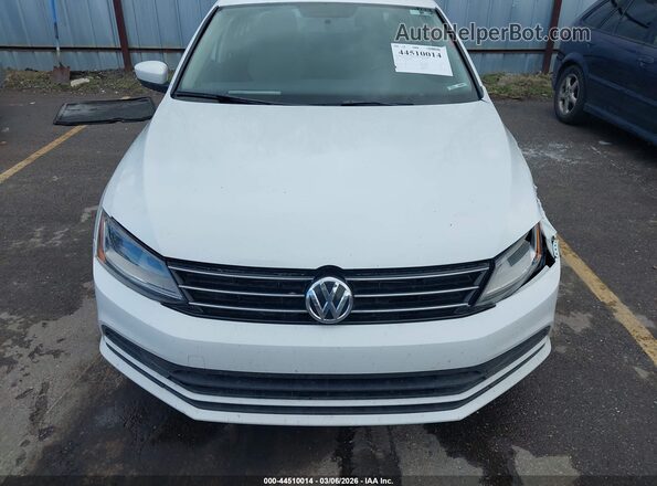 3VW167AJ0HM348096 2017 VOLKSWAGEN JETTA Белый Вид щитка приборов