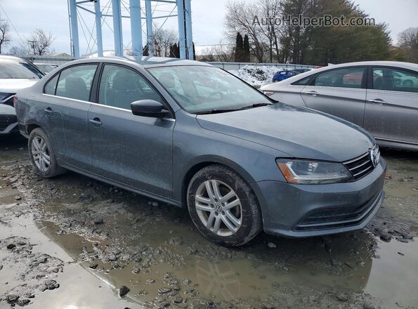 3VW2B7AJ0HM379932 2017 VOLKSWAGEN JETTA Серый Передняя правая четверть