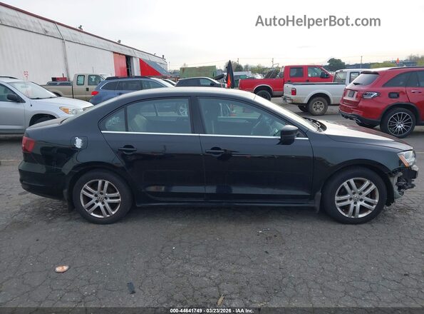 3VW2B7AJ4HM261785 2017 VOLKSWAGEN JETTA Черный Вид задней части салона