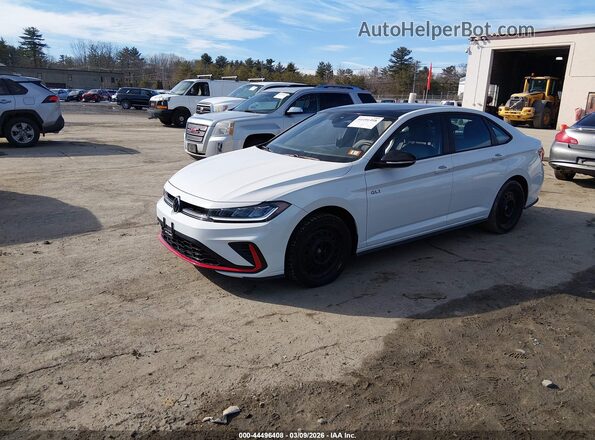 3VW2T7BU4SM076052 2025 VOLKSWAGEN JETTA Белый Передняя левая четверть