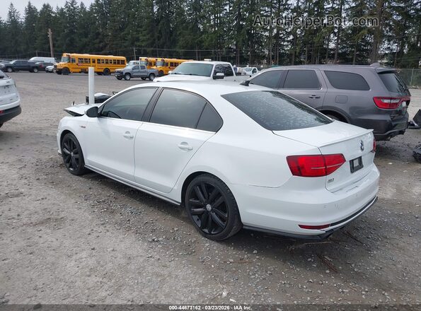 3VW4T7AJ8JM245214 2018 VOLKSWAGEN JETTA Белый Задняя левая четверть