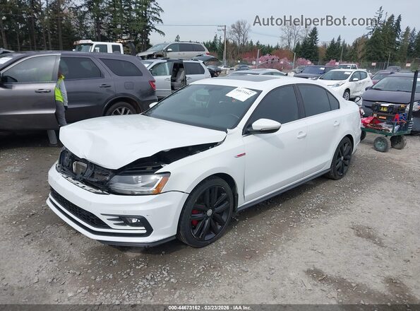 3VW4T7AJ8JM245214 2018 VOLKSWAGEN JETTA Белый Передняя левая четверть