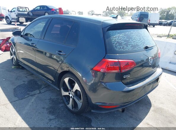 3VW4T7AU0HM071630 2017 VOLKSWAGEN GOLF Серый Задняя левая четверть