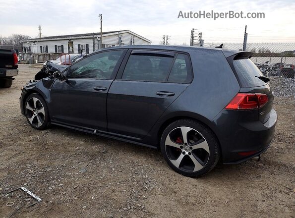 3VW4T7AU9HM032308 2017 VOLKSWAGEN GTI Серый Задняя левая четверть