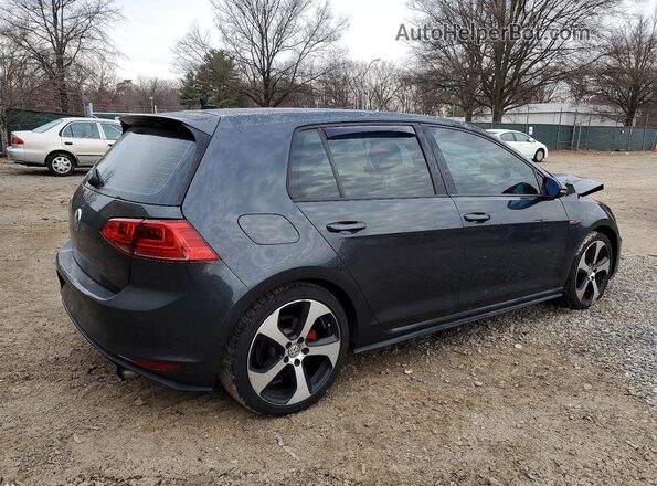 3VW4T7AU9HM032308 2017 VOLKSWAGEN GTI Серый Задняя правая четверть