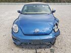 2018 Volkswagen Beetle S Синий vin: 3VW5DAAT0JM516945