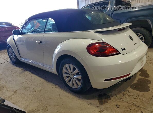 3VW5DAAT8JM512562 2018 VOLKSWAGEN BEETLE White Задня ліва чверть