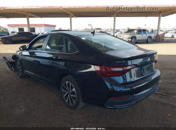 3VW5M7BU1RM084243 2024 VOLKSWAGEN JETTA Черный Задняя левая четверть