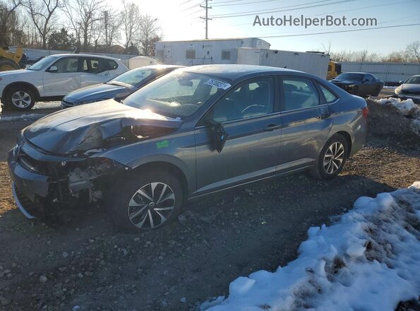 3VW5W7BU4TM007237 2026 VOLKSWAGEN JETTA Серый Передняя левая четверть