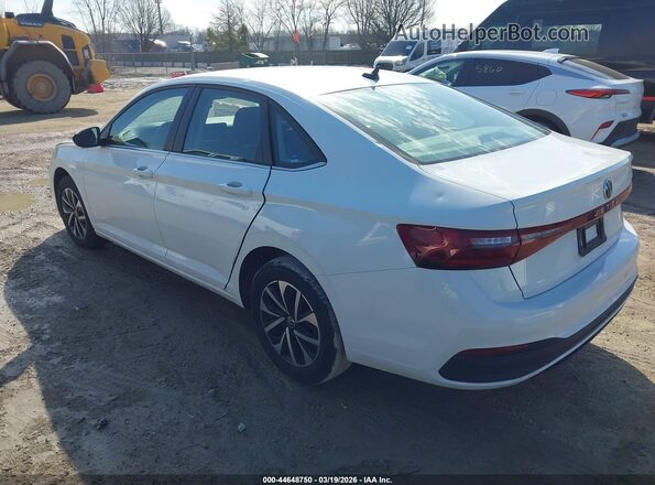 3VW5X7BU7SM001024 2025 VOLKSWAGEN JETTA White Trasero izquierdo