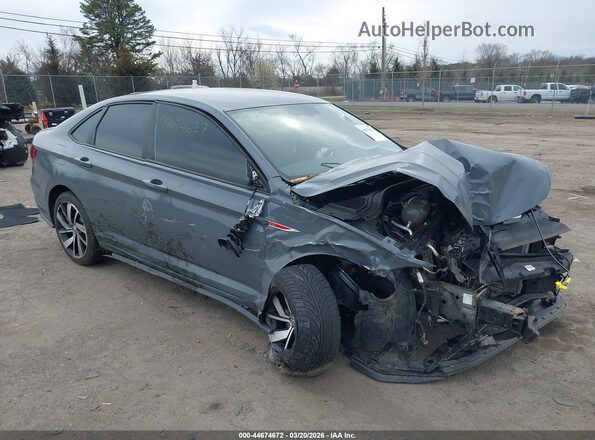 3VW6T7BU2MM086616 2021 VOLKSWAGEN JETTA Gray Առջևի աջ