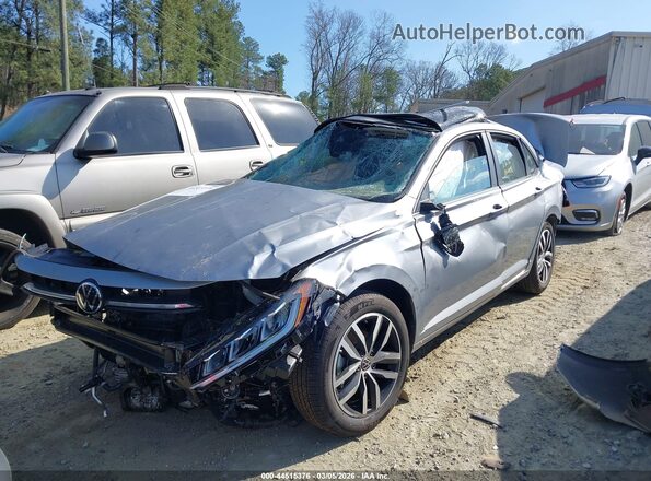 3VW7W7BU0TM019023 2026 VOLKSWAGEN JETTA Серебряный Передняя левая четверть