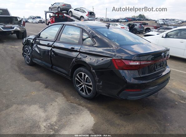 3VWBW7BU2TM005134 2026 VOLKSWAGEN JETTA Черный Задняя левая четверть