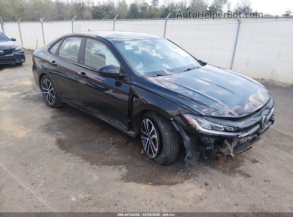 3VWBW7BU2TM005134 2026 VOLKSWAGEN JETTA Черный Передняя правая четверть