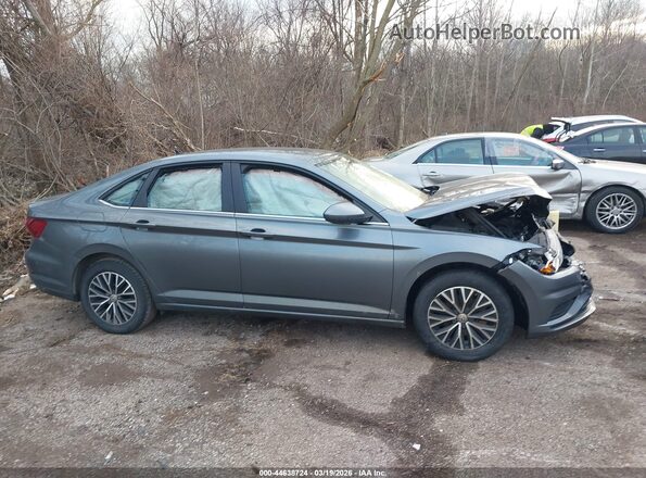 3VWC57BU0MM016464 2021 VOLKSWAGEN JETTA Серый Вид задней части салона