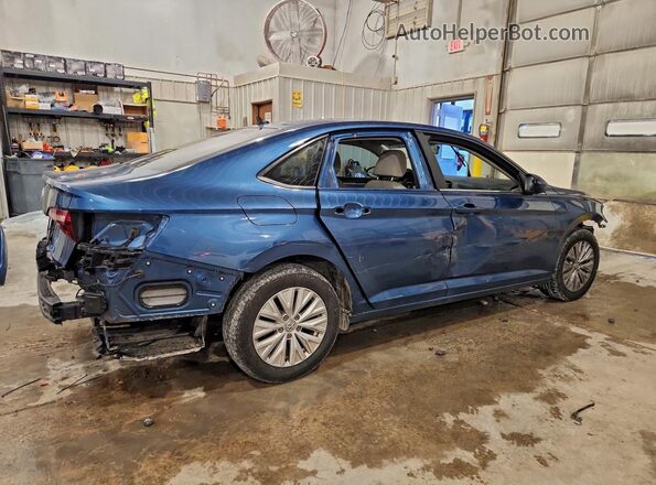 3VWC57BU2KM204786 2019 VOLKSWAGEN JETTA Blue უკანა მარჯვენა