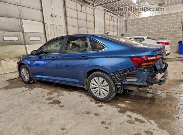 3VWC57BU2KM204786 2019 VOLKSWAGEN JETTA Blue უკანა მარცხენა