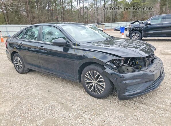 3VWC57BU3LM092730 2020 VOLKSWAGEN JETTA Черный Передняя правая четверть