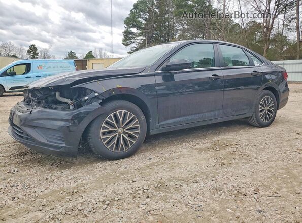3VWC57BU3LM092730 2020 VOLKSWAGEN JETTA Черный Передняя левая четверть