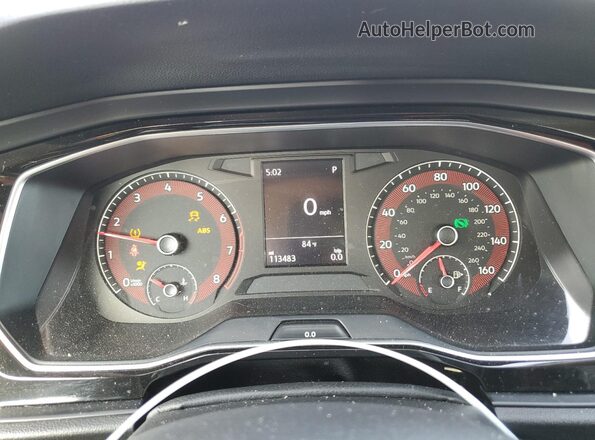 3VWC57BU6KM094020 2019 VOLKSWAGEN JETTA Blue Սարքավորումների վահանակի տեսք