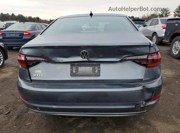 3VWC57BU6KM191900 2019 VOLKSWAGEN JETTA Синий Вид сзади