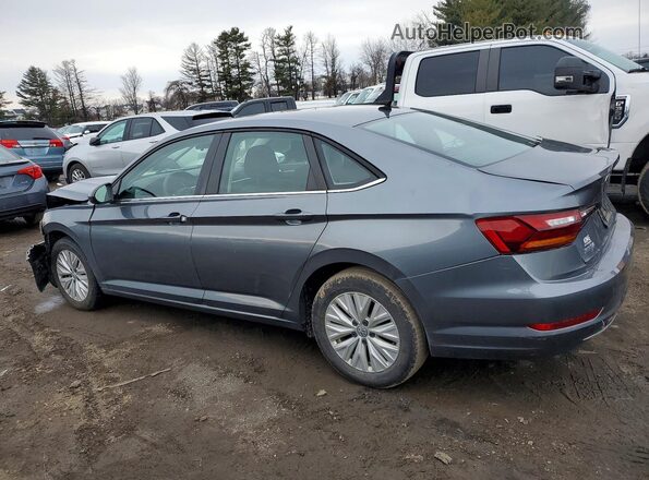 3VWC57BU6KM191900 2019 VOLKSWAGEN JETTA Синий Задняя левая четверть