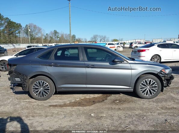 3VWC57BU8KM228848 2019 VOLKSWAGEN JETTA Серый Вид задней части салона