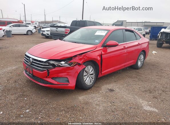 3VWCB7BU2KM180210 2019 VOLKSWAGEN JETTA Red Vista tres cuartos delantera izquierda