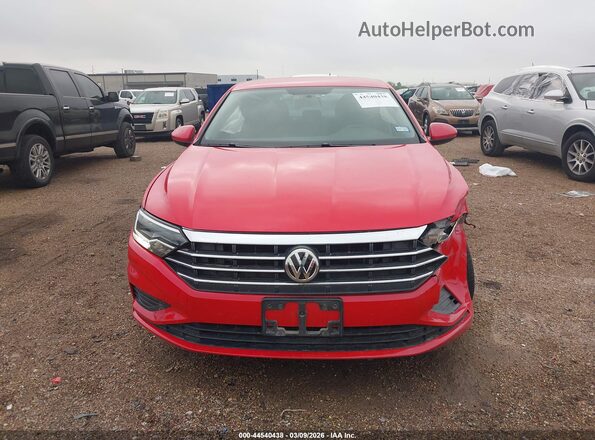 3VWCB7BU2KM180210 2019 VOLKSWAGEN JETTA Red Vista del cuadro de instrumentos