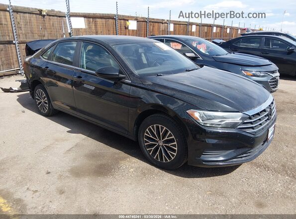 3VWCB7BU8LM007549 2020 VOLKSWAGEN JETTA Black Przód prawy
