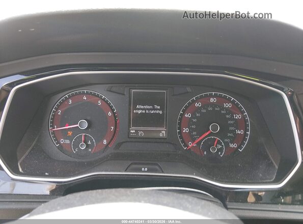 3VWCB7BU8LM007549 2020 VOLKSWAGEN JETTA Black Widok tylnych siedzeń