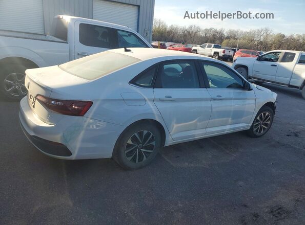 3VWCM7BU4NM026595 2022 VOLKSWAGEN JETTA Белый Задняя правая четверть